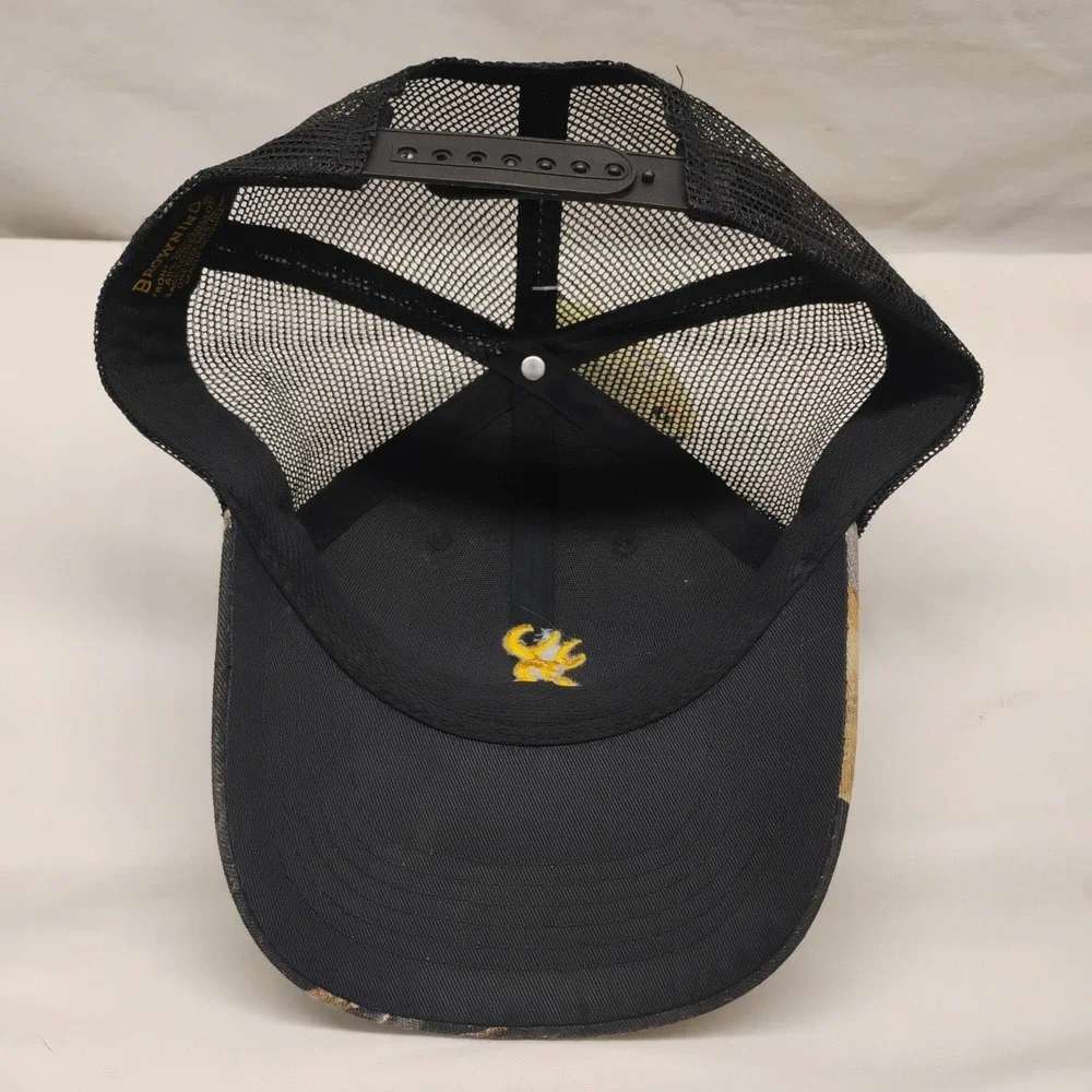 NWT Browning Snapback Mesh Back Trucker Hat Camo One Size Embroidered Logo